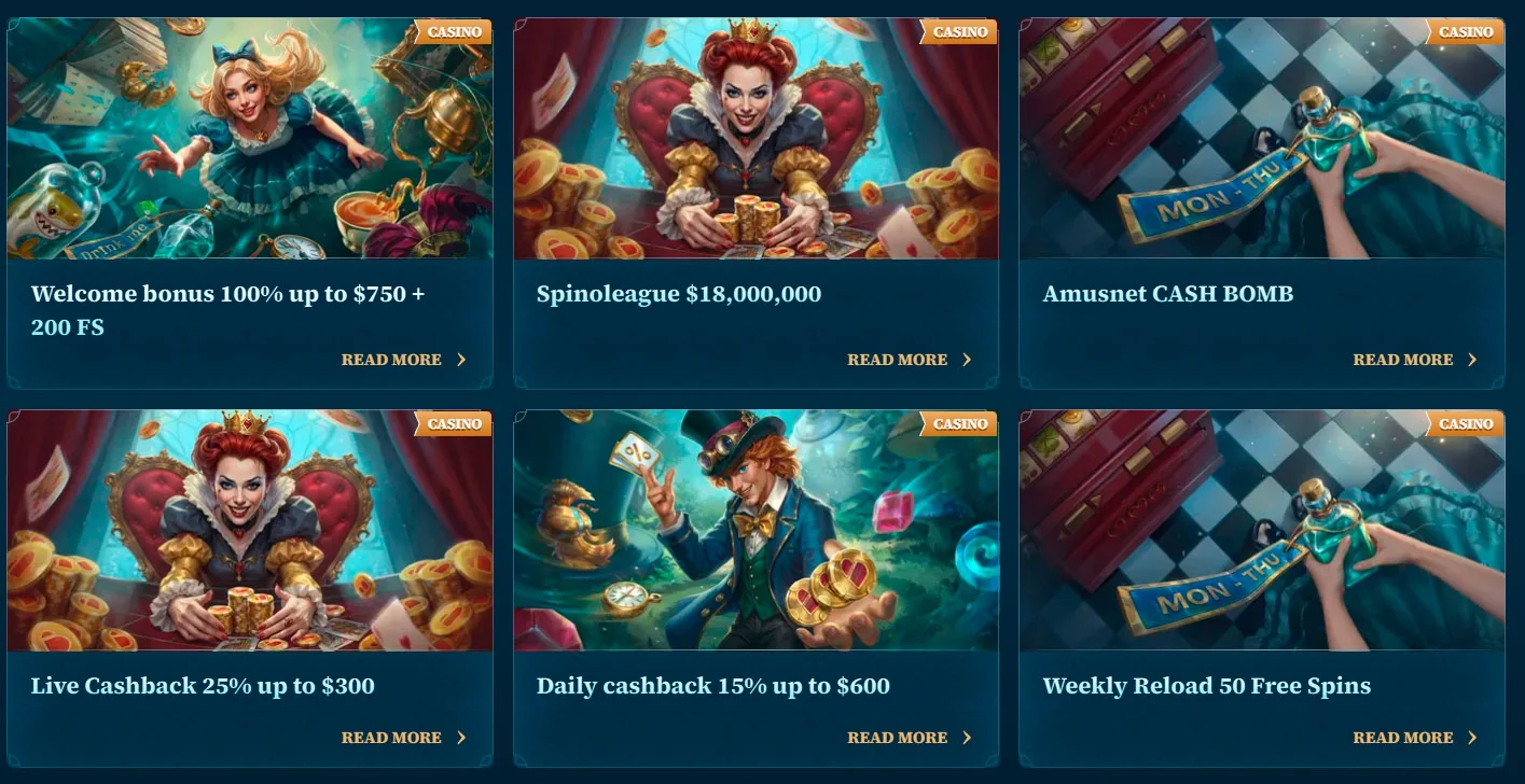 bonuses at betalice casino